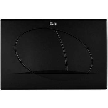 Клавиша смыва Roca Active 42B 8901140B6 Черная матовая — фото 1, Кнопки смыва