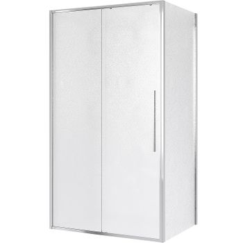 Душевой уголок Niagara Nova 140х100 NG-65-14CH-CH100-34 профиль Хром стекло шиншилла — фото 1, Прямоугольные душевые уголки