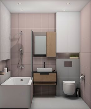 Керамическая плитка Creto Monica taupe 00-00-5-09-01-11-2845 настенная 25х40 см — фото 2, Керамическая плитка