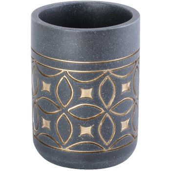 Стакан для зубных щеток Fixsen Coin FX-250-3 Черный — фото 1, Стаканы для зубных щеток