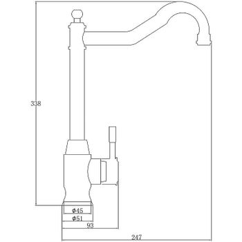 Смеситель для кухни ZorG Steel Hammer SH 5208 INOX Нержавеющая сталь — фото 2, Смесители для кухни