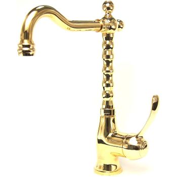 Смеситель для раковины Webert Aurora AU831802010 Золото — фото 1, Смесители для раковины