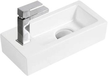 Раковина CeramaLux 36 9272R Белая — фото 1, Мини-раковины