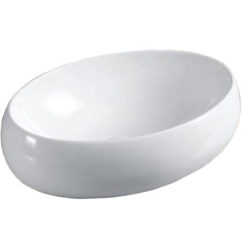 Раковина-чаша CeramaLux 48 9030В Белая — фото 1, Раковины накладные