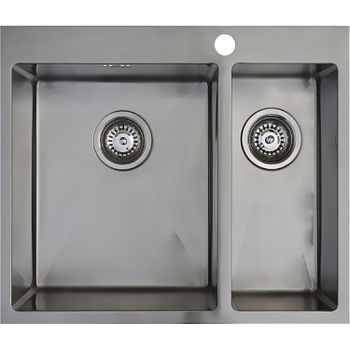 Кухонная мойка Seaman Eco Marino SMB-6151DRS.A Нержавеющая сталь — фото 1, Кухонные мойки