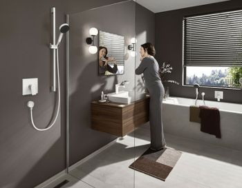 Смеситель для раковины Hansgrohe Vivenis 75012700 Белый матовый — фото 2, Смесители для раковины