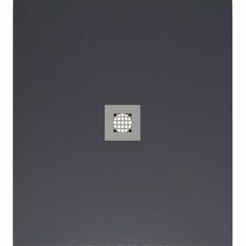 Душевой поддон из искусственного камня Allen Brau Priority 100x100 8.31005-AM Антрацит — фото 1, Душевые поддоны из искусственного камня