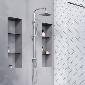 Душевая система Damixa Eclipse 931000000 Хром — фото 5, Душевые стойки