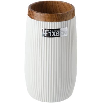 Стакан для зубных щеток Fixsen White Boom FX-412-3 Белый — фото 1, Стаканы для зубных щеток