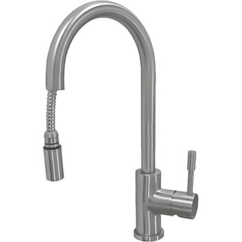 Смеситель для кухни Seaman Eco Venice SSN-1371P-SS (SSN-1371P) Сталь — фото 1, Смесители для кухни