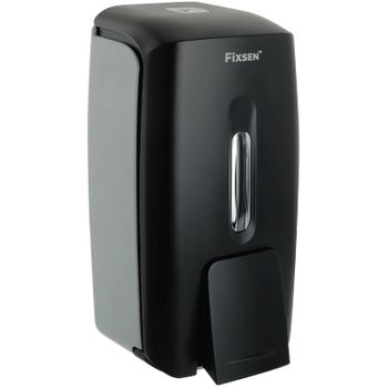 Диспенсер для жидкого мыла Fixsen Hotel FX-31012K Черный — фото 1, Диспенсеры для жидкого мыла