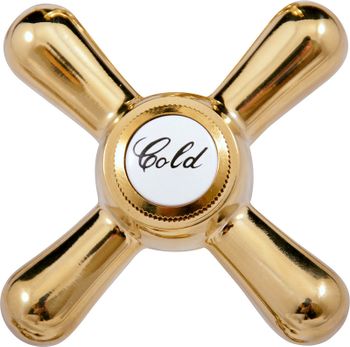 Смеситель для ванны Rav Slezak Morava retro MK150.5/2Z Золото — фото 3, Смесители напольные