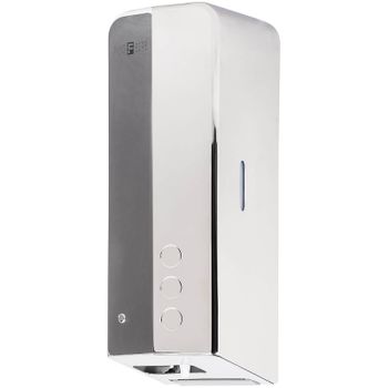 Диспенсер для жидкого мыла Nofer 03039.B Нержавеющая сталь глянцевая — фото 1, Диспенсеры для жидкого мыла