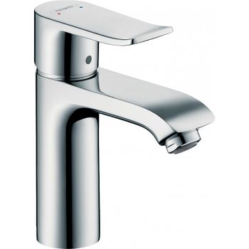 Смеситель для раковины Hansgrohe Metris 31080000 Хром — фото 1, Смесители для раковины