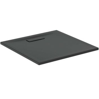 Акриловый поддон для душа Ideal Standard Ultraflat New 80х80 T4466V3 Черный шелк — фото 1, Акриловые душевые поддоны