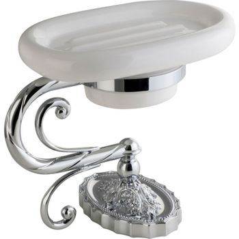 Мыльница Migliore Edera 16920 Хром — фото 1, Мыльницы