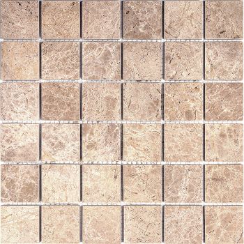 Каменная мозаика Natural Adriatica Emperador Light 7M036-48P 30,5x30,5 см — фото 1, Мозаика