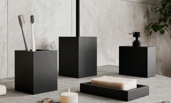 Мыльница WasserKRAFT Abens K-3729 Черная — фото 2, Мыльницы