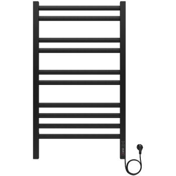 Электрический полотенцесушитель Aquatek Поларис П10 500x900 AQ EL KO1090BL Черный муар — фото 1, Электрические полотенцесушители
