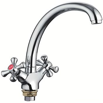 Смеситель для кухни Frap H732 F42732-B Хром — фото 1, Смесители для кухни