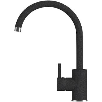 Смеситель для кухни Polygran Элара №16 349484 Черный — фото 1, Смесители для кухни