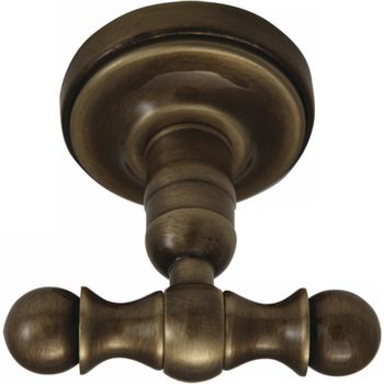 Двойной крючок Migliore Mirella 17174 Бронза — фото 1, Крючки для полотенец