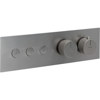 Смеситель для душа Allen Brau Liberty 5.33003-BN с термостатом Никель брашированный — фото 6, Смеситель для душа