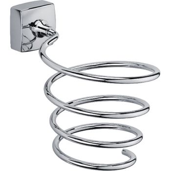 Держатель для фена Fixsen Kvadro FX-61319B Хром — фото 1, Держатели для фена