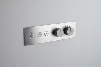 Смеситель для душа Allen Brau Liberty 5.33003-BN с термостатом Никель брашированный — фото 13, Смеситель для душа