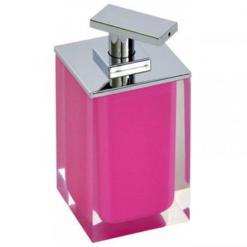 Дозатор для жидкого мыла Ridder Colours 22280502 Розовый — фото 1, Дозаторы