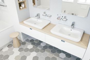 Смеситель для раковины Kludi Objekta 321260575 Хром — фото 5, Смесители для раковины