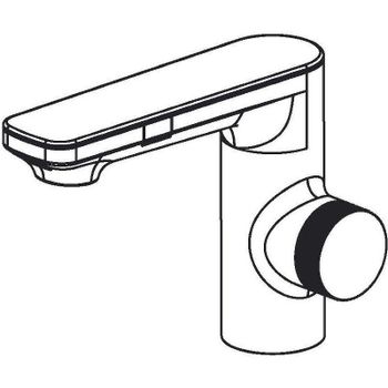 Смеситель для раковины Berges Morans 076002 с термостатом Черный матовый — фото 9, Смесители для раковины