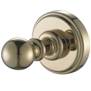 Крючок Aquanet 4682 189281 Золото — фото 1, Крючки для полотенец