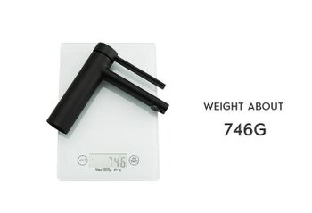 Смеситель для раковины Frap H67-6 F1067-6 Черный матовый — фото 10, Смесители для раковины