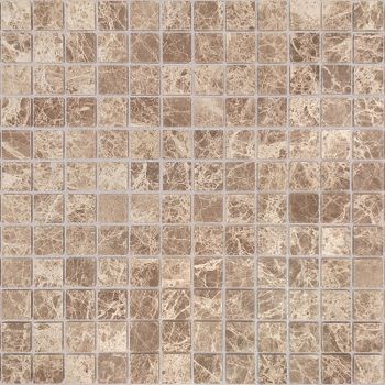Мозаика Caramelle mosaic Pietrine 4 мм Emperador Light MAT 29,8x29,8 см — фото 1, Мозаика