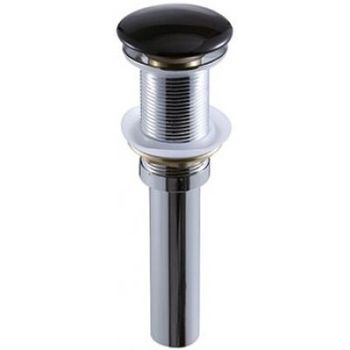 Донный клапан SantiLine SL-112 Черный матовый — фото 1, Донные клапаны