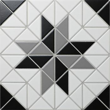 Керамическая мозаика StarMosaic Albion Astra Grey TR2-CL-BL2 25,9x25,9 см — фото 1, Мозаика
