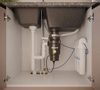 Кухонная мойка Domaci Бьелла DMC-76K GWS-76K-308 Черная — фото 7, Кухонные мойки