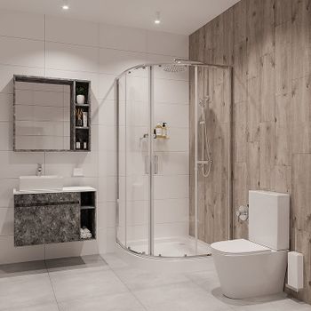 Товар: Душевой уголок Niagara Nova 100х100 NG-6607-08 профиль Хром стекло прозрачное - фото 1 Душевой уголок Niagara Nova 100х100 NG-6607-08 профиль Хром стекло прозрачное — фото 1, Душевые уголки четверть круга