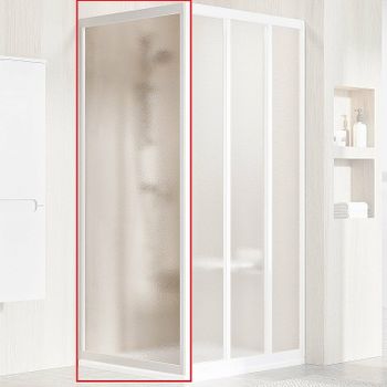 Душевая стенка Ravak Supernova APSS-90 940701R2ZG профиль Белый стекло Grape — фото 1, Боковые стенки