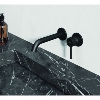 Смеситель для раковины Kludi Bozz 382453976 Черный матовый — фото 2, Смесители для раковины