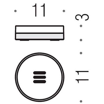 Мыльница Colombo Design Mini B5240.HPS1-VAN Нержавеющая сталь — фото 2, Мыльницы