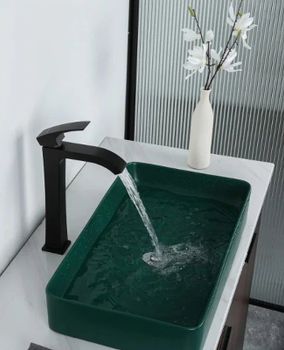 Смеситель для раковины Gappo G07-6 G1007-86 Черный матовый — фото 8, Смесители для раковины