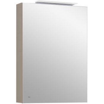 Зеркальный шкаф Roca Oleta 50 R A857644515 с подсветкой Капучино — фото 1, Зеркальные шкафы в ванную