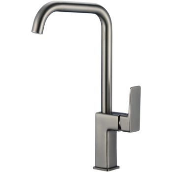 Смеситель для кухни WesnaArt Narcis NAR06-150GM-25432 Оружейная сталь — фото 1, Смесители для кухни