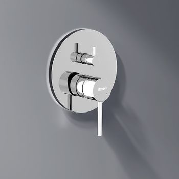 Душевая система Damixa Scandinavian Pure 936530000 Хром — фото 6, Встраиваемые душевые комплекты