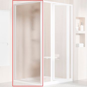 Душевая стенка Ravak Supernova PSS-90 94070100ZG профиль Белый стекло Grape — фото 1, Боковые стенки