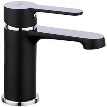 Смеситель для раковины Frap H42 F1042 Черный матовый Хром — фото 1, Смесители для раковины