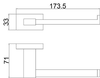 Держатель туалетной бумаги Belz B903 B90303-2 Черный матовый — фото 2, Держатели туалетной бумаги