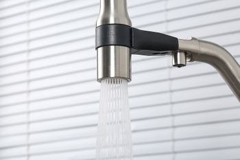 Смеситель для кухни Gappo G4398-85 Сатин Черный — фото 11, Смесители для кухни